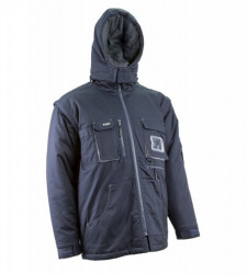 Geaca de iarna groasa NAVY II multiple buzunare Coverguard - Img 2
