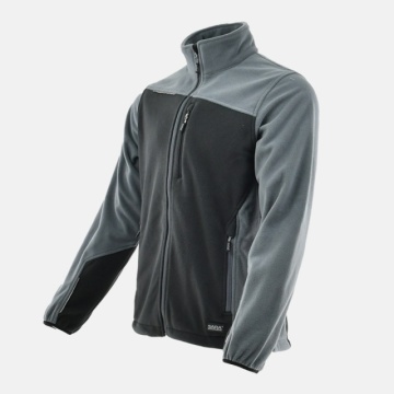 Hanorac polar barbati Confort Plus Negru-Gri - Img 2