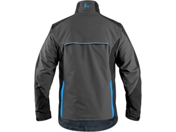 Jacheta de lucru 4-way stretch cu Cordura CXS Naos gri-negru - Img 4