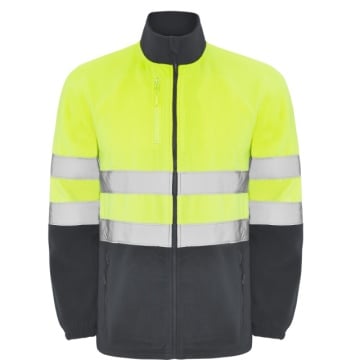 Jacheta de lucru fleece reflectorizant de toamna Orange - Img 4