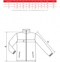 Jacheta fleece Albastru regal - Img 4