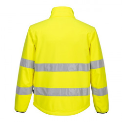 Jacheta Softshell toamna flexibil cu dungi reflectorizante Portwest - Img 2