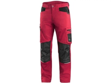 Pantaloni de lucru CXS Solis Flex rosie