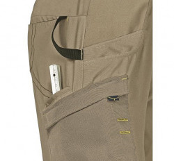 Pantaloni de lucru scurti bej Delta Plus - Img 4