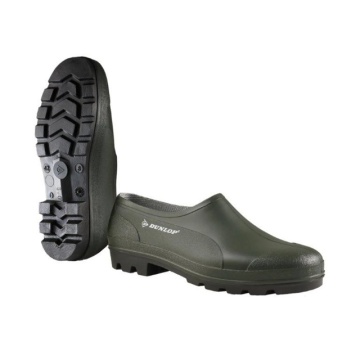 Pantofi PVC verde Dunlop talpa antialunecare