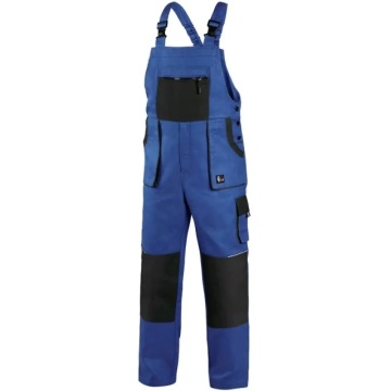 Salopeta de lucru bumbac 100% albastra confortabila CXS | Top Recomandat