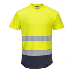 Tricou bicolor reflectorizant respirabil Portwest