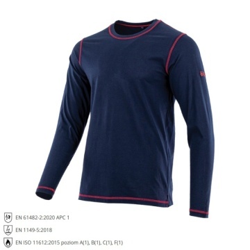 Tricou de lucru ignifug, antistatic Sara - Img 3