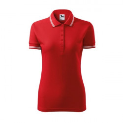 Tricou polo dame rosu 200gr/mp Malfini - Img 2