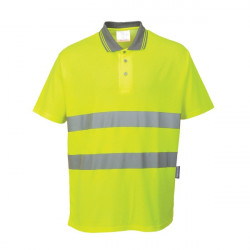 Tricou polo reflectorizant respirabil Portwest