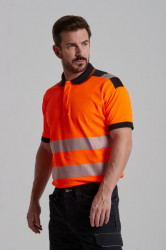 Tricou polo reflectorizant usor si respirabil Portwest