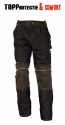 Ultima sansa - salopeta de lucru pantaloni talie Stanmore bumbac 100% maro