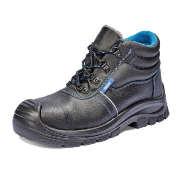 Ultimele bucati- Bocanci de iarna Raven protectie S1 din piele cu blana