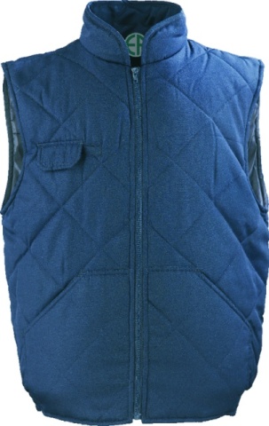 Vesta de lucru captusita de iarna bleumarin Chouka | Top Seller Coverguard
