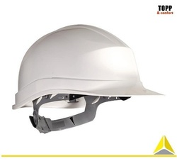 Casca de protectie alba de vara, rezistenta UV Zircon Delta Plus