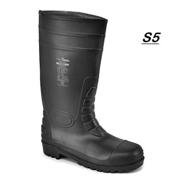 Cizme Steelite S5, impermeabile, cu bombeu din otel, antistatice -verde, negru Portwest