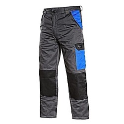 Combina de vara salopeta lucru plus tricou antracit - Img 2