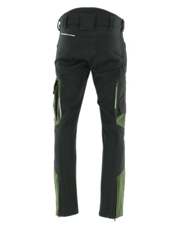Costum de lucru confortabil si flexibil: Polar gros si Pantaloni elastici Sara - Img 6