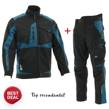 Costum salopeta de lucru Confortabil si Rezistent | Pantaloni si Jacheta Sara