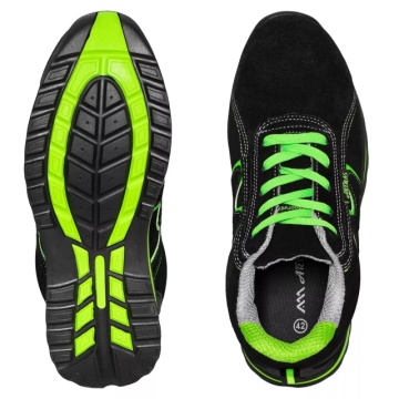 De la 5x Pantofi de protectie din piele cu bombeu metalic SB FO SRC - Img 2