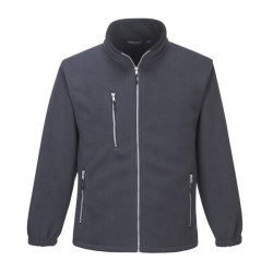 Geaca polar cu design sport gri, negru, bleumarin Portwest - Img 4