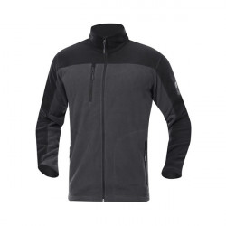 Hanorac fleece subtire de toamna pentru mecanici gri - Img 2