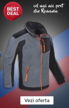 Hanorac Polar toamna iarna gri | Top recomandat - Img 3