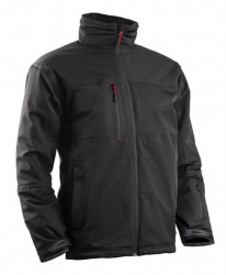 Jacheta de iarna softshell Yang Winter 2 negru, rosu - Img 2