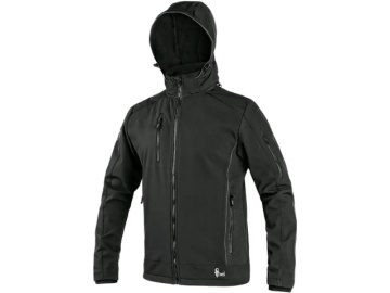Jacheta de toamna softshell Durham neagra CXS