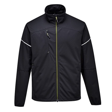 Jacheta softshell TopQuality impermeabila respirabila neagra PW3 Portwest
