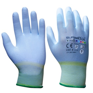Manusi cu dexteritate ridicata foarte subtiri SuperTech blue - Img 1