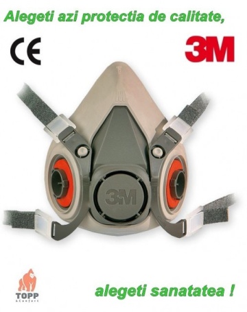 Pachet firme - Masca 3M 6200 marime medie de la 10 bucati - Img 3