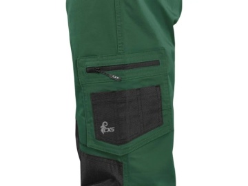Pantaloni de lucru CXS Solis Flex verde - Img 4