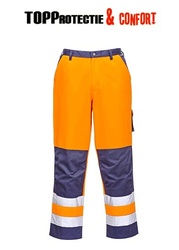 Pantaloni de lucru galben fluorescent dungi reflectorizante Portwest - Img 2