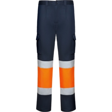 Pantaloni de lucru reflectorizanți elastici multibuzunare - Img 3