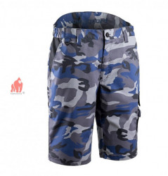 Pantaloni de lucru scurti flexibili camuflaj Coverguard
