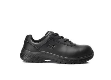 Pantofi pentru ospatar Elten negri cu bombeu fara metal S3 - Img 5