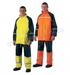 Pelerina de ploaie impermeabil fluo Coverguard