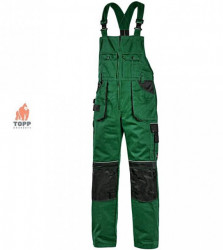 Salopeta de lucru tercot Strong verde CXS