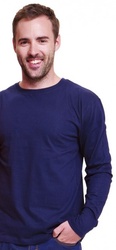 Tricou maneci lungi 100% bumbac Unisex 150 Malfini - Img 2