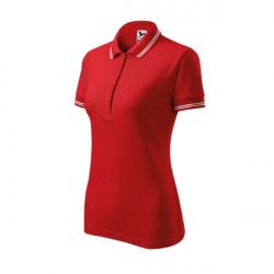 Tricou polo dame rosu 200gr/mp Malfini