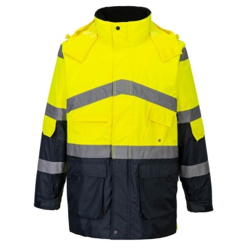 Ultima sansa - Geaca de ploaie reflectorizanta impermeabila si respirabila XXL Portwest