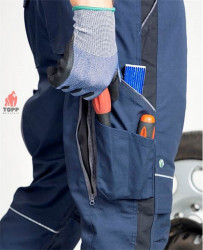 Ultima sansa - Pantaloni lucru tip Strauss Service bleumarin Ardon - Img 6