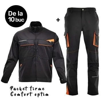 10x pachet firme, Costum de lucru FLEX serie noua Pantalon si Jacheta Sara