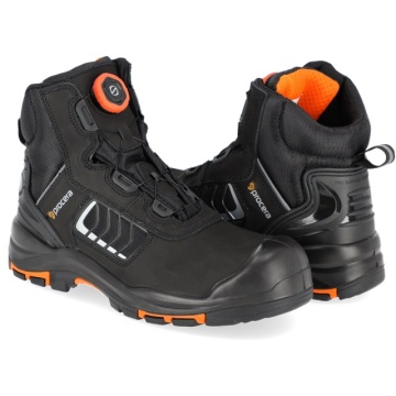 Bocanci de protectie piele nubuc S3L SR HRO cu inchidere rapida - Img 2