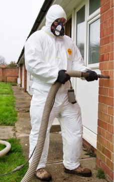 Combinezon protectie chimica din Tyvek DuPont - Img 2