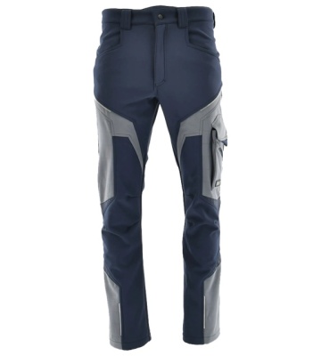 Costum de lucru iarna: Geaca captusita si Pantaloni Softshell Sara - Img 2