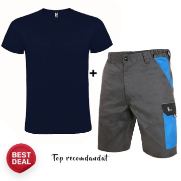 Costum de lucru Tricou si Pantaloni scurti | Oferta Vara