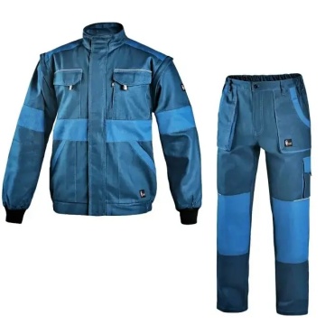Costum salopeta lucru firme: pantaloni si jacheta bumbac 100% CXS