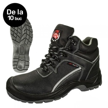 De la 10x Bocanci de protectie din piele naturala S1 SRC